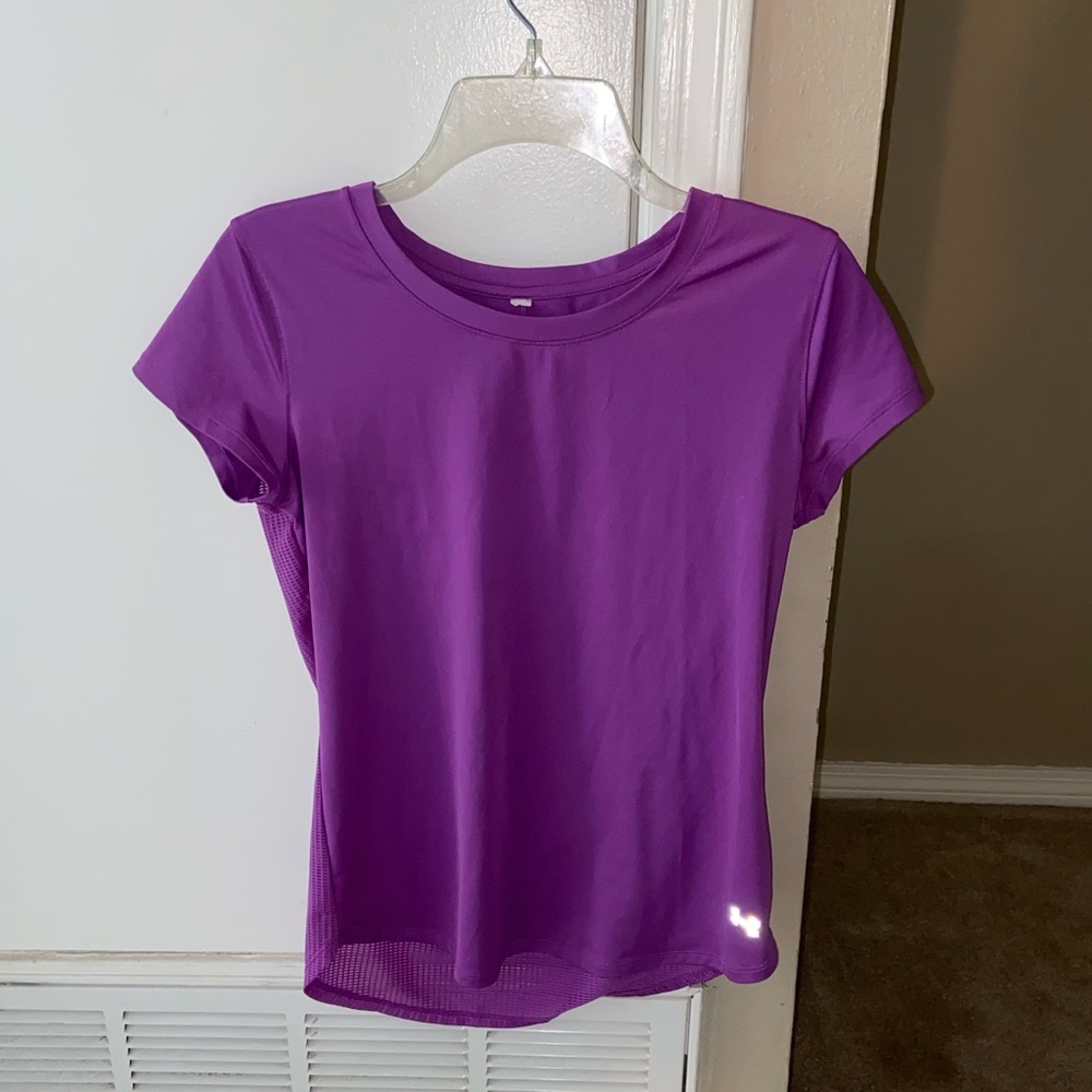 Purple Workout Shirt